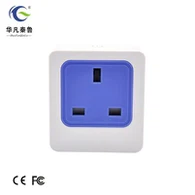 Wifi Activat Smart Plug Wifi Plug de perete Smart Wifi Power Outlet Socket UK Standard realizat în China