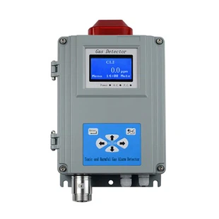 Detector de gaz clor montat pe perete